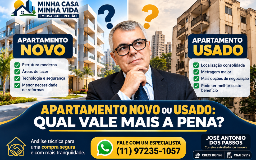 Apartamento Novo ou Usado em Osasco: Qual Vale Mais a Pena?